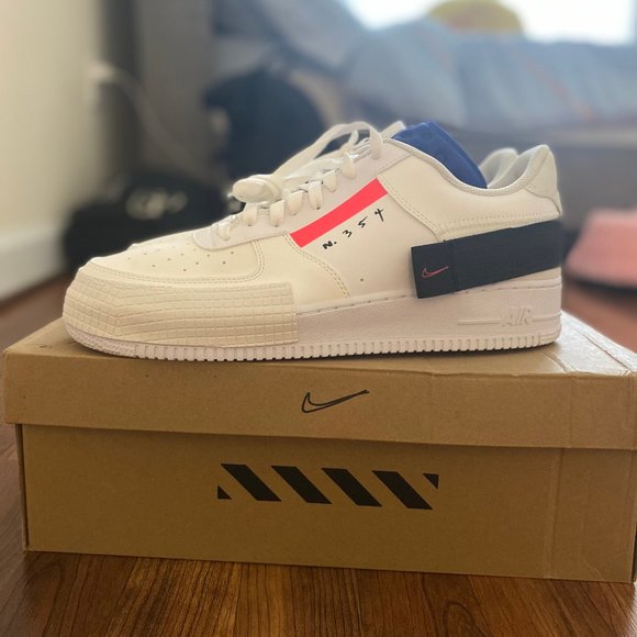 nike air force 1 low drop type summit white